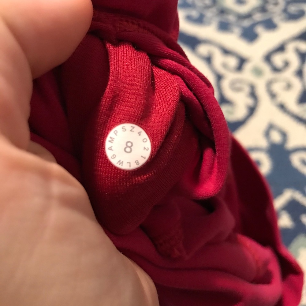 lululemon athletica Red Capris - Picture 3 of 8
